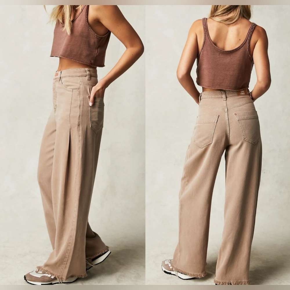 NWOT Free People We The Free Old West Slouchy Jeans - Ventura - 28, 31 - Picture 2 of 10